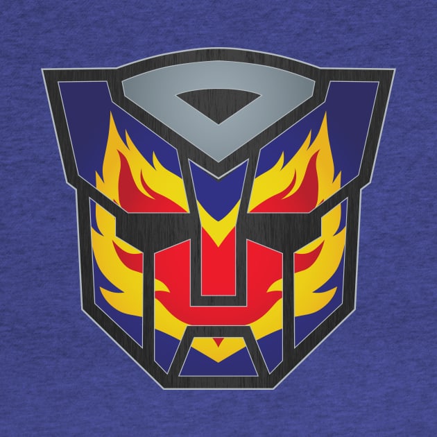 Transformers Tracks G1 Autobot Symbol Logo by MiTs